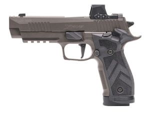 Sig P226 X-Five Legion 9mm Pistol with ROMEO-X Red Dot and flat trigger